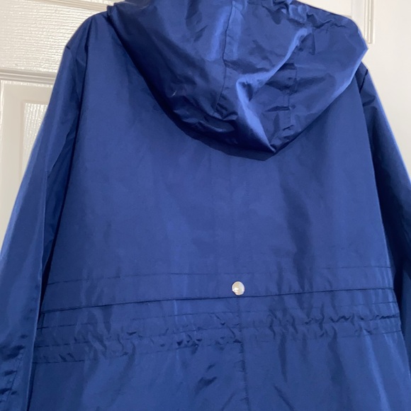Liz Claiborne Spring to Fall Rain Jacket with Hood Plus Size 1X - Picture 6 of 13